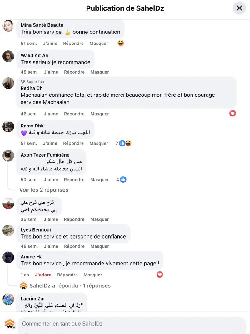 Commentaire client 6